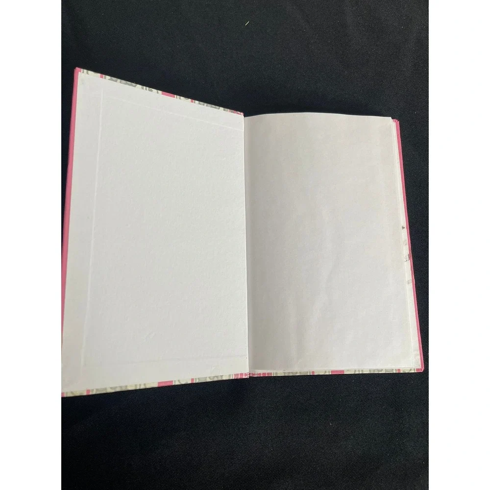 Aria Grace Collection Pink Floral Stripe Hardcover Journal 5x7 60 Sheets 878577